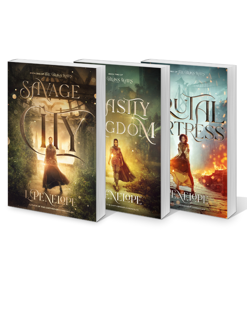 The Bliss Wars series signed paperback bundle