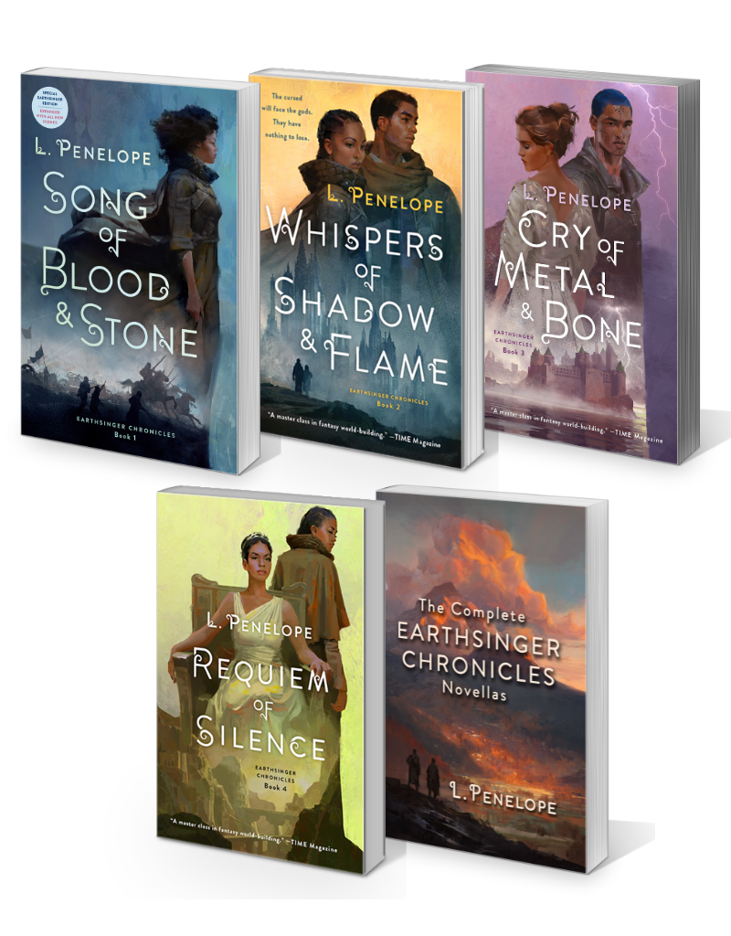 Earthsinger Chronicles signed paperback bundle