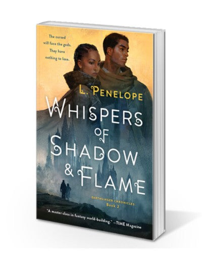 Whispers of Shadow & Flame (Earthsinger Chronicles, Book 2) | signed paperback